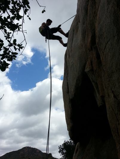 rock climbing, San Diego, outdoors, Dixon Lake, Escondido